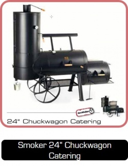Smoker 24 Zoll Chuckwagon Catering bei Anjas Grillshop