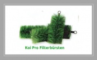 Filterbürsten Koi Pro. Der ideale Vorfilter für größere Filter.