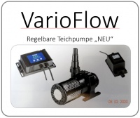 VarioFlow - Regelbare Teichpumpe 